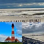 펜션 Reetdachhaus, Sauna, E-bikes, 6 Personen *