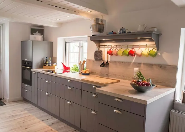 Reetdachhaus, Sauna, E-bikes, 6 Personen Ferienhaus